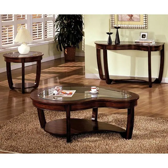 Crystal Falls Dark Cherry End Table 2