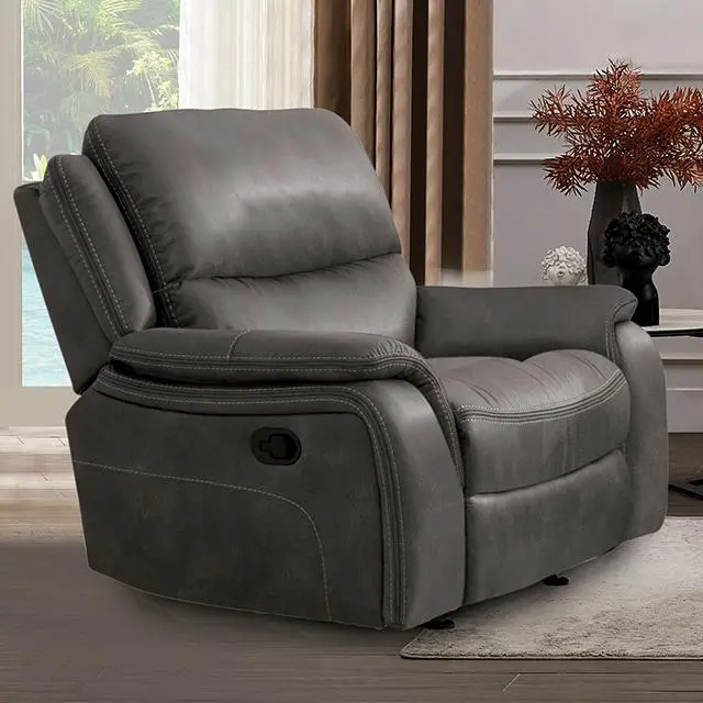 Henricus Glider Recliner, Dark Gray 1