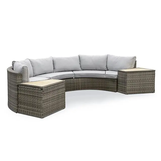 Barbuda 6 Pc. Sectional Sofa W/ 2 End Tables 1