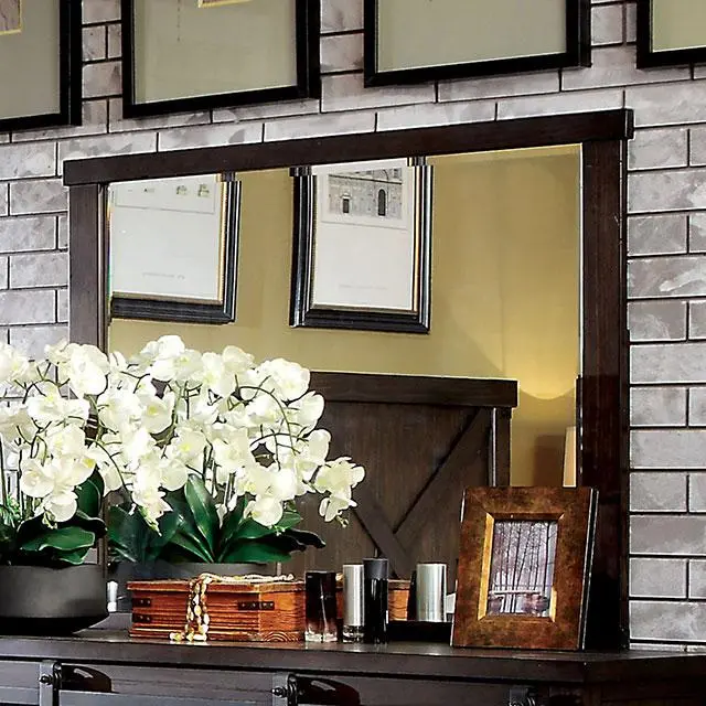 Bianca Dark Walnut Mirror 1