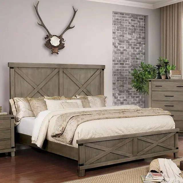 Bianca Bed Brown & Gray 2