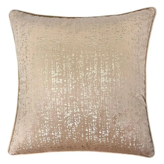 Belle Beige 20" X 20" Pillow, Beige, Multi, Purple, Red 1