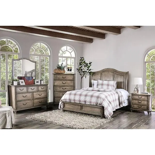 Belgrade I Rustic Natural Tone Night Stand 2