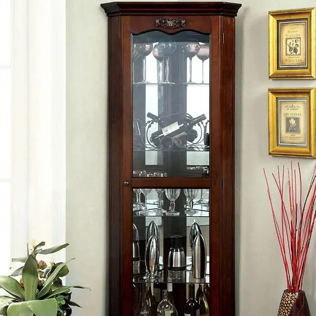 Ortley Walnut Curio 1