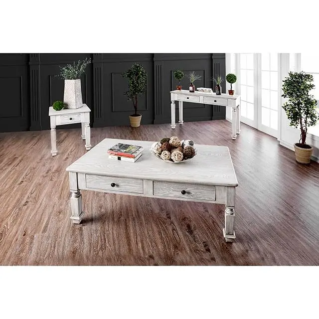 Joliet Antique White Coffee Table 2