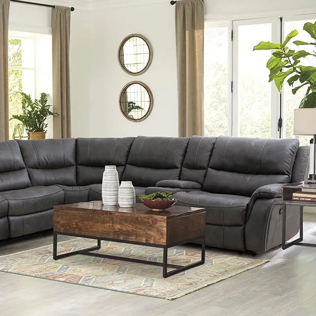 Jerominus Sectional, Dark Gray 1