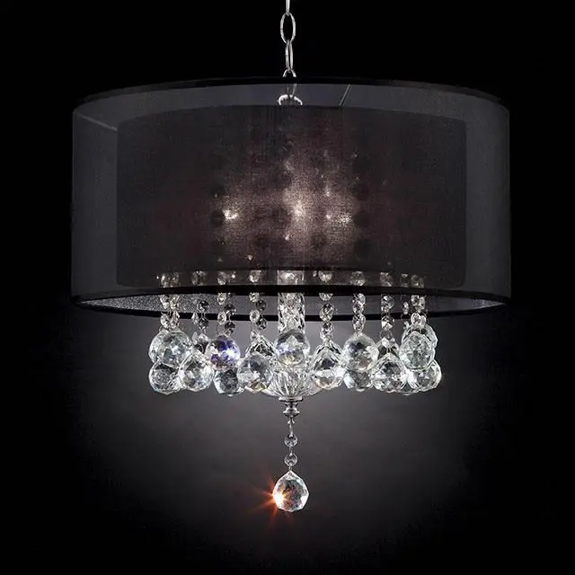 Ivy Chrome Ceiling Lamp 1