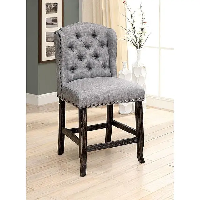 Sania Counter Ht. Wingback Chair (2/Ctn) 2