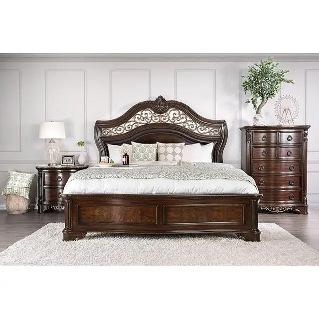 Menodora Brown Cherry Dresser 2