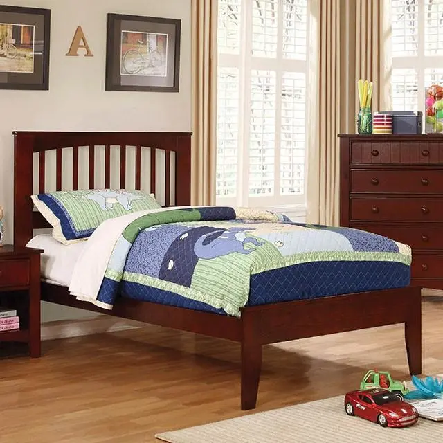 Pine Brook Cherry & White Full Bed 1