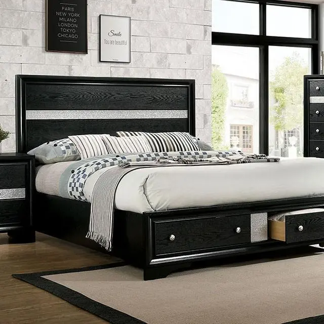 Chrissy 4 Piece & 5 Piece Queen Bedroom Set 1