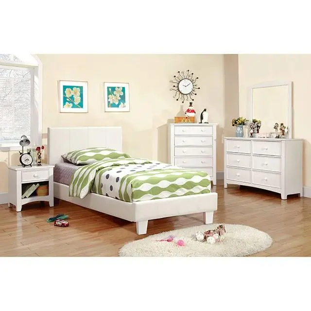 Winn Park Cal.King, E.King, Twin, & Full Bed Chrome, Gray, Brown, & Chrome 13