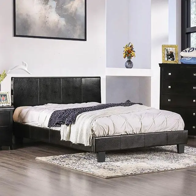 Evans Bed Espresso & Pink 1