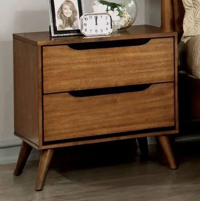 Lennart Oak Night Stand 1