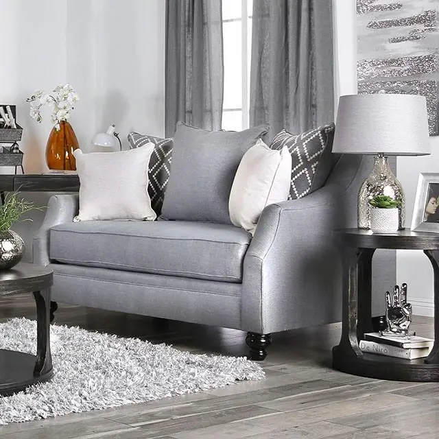 Nefyn Gray Love Seat 1