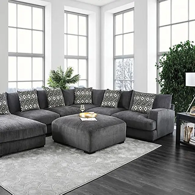 Kaylee Gray U-Shaped Sectional 1