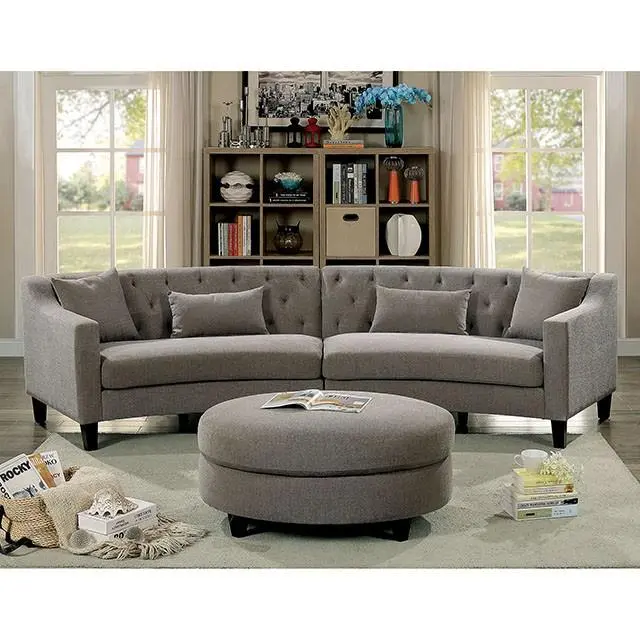 Sarin Warm Gray Sectional 2