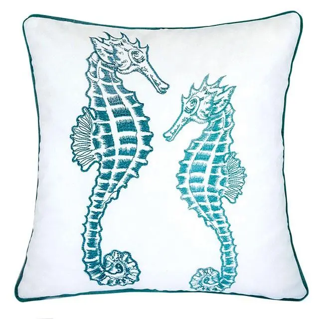 Terrie Teal 20" X 20" Pillow, Teal 1