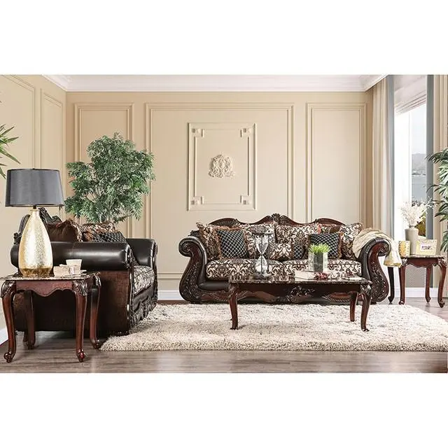 Jamael Brown/Espresso Love Seat 2