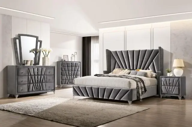 Carissa 4 Pc Queen Bedroom Set 2