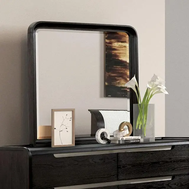 Osterley Mirror Black 1