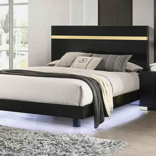 Lillestrom Bed Black 1