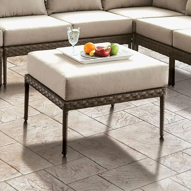 Aleisha Patio Ottoman 1