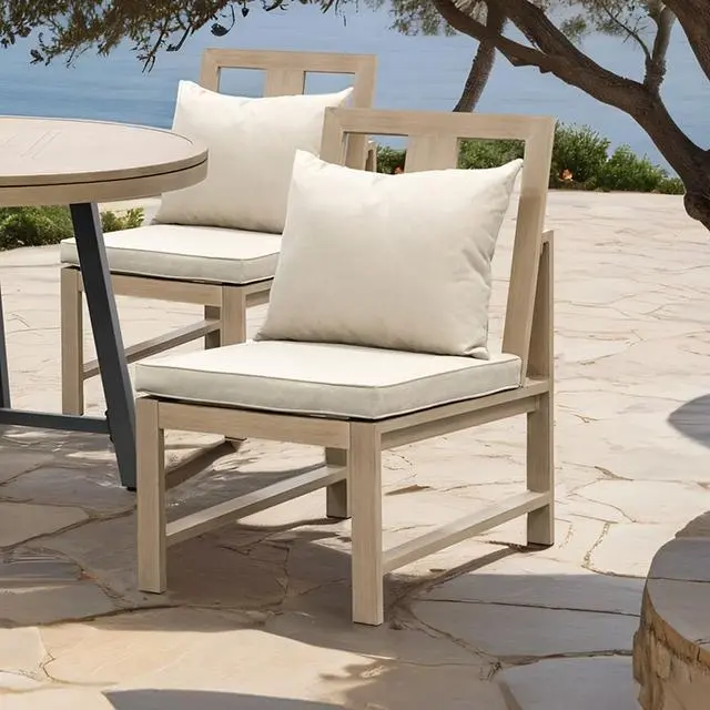 Bordeaux Armless Chair (2/Ctn) 1