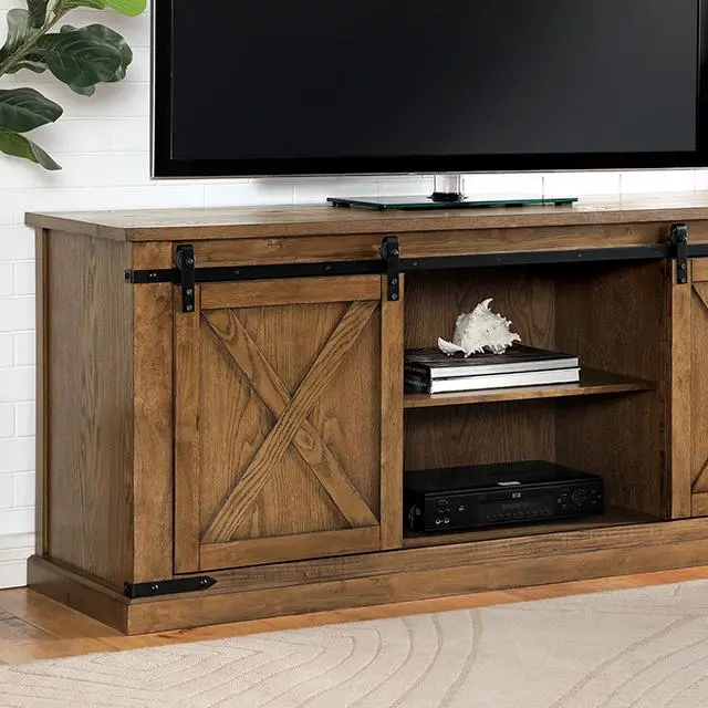 Borrego Tv Stand, Dark Oak 1