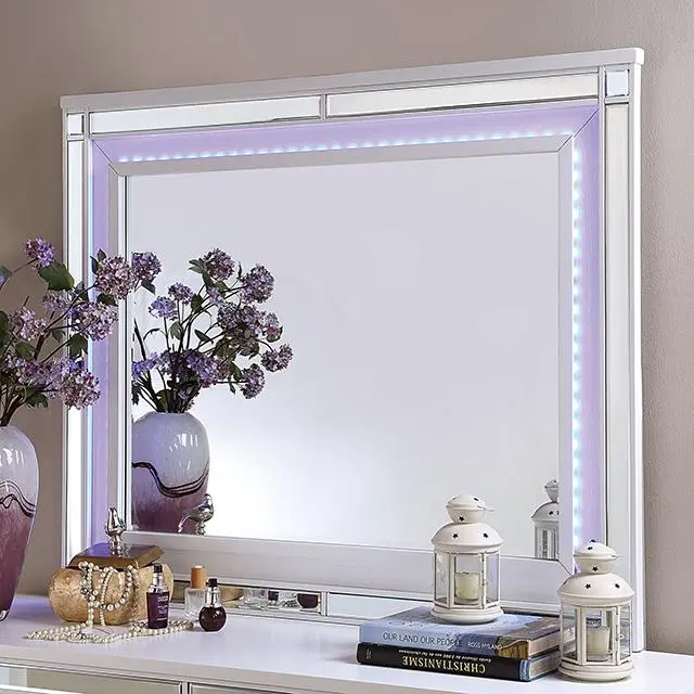 Brachium Mirror, White 1