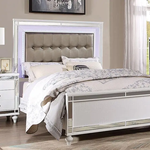 Brachium E.King Bed, White 1