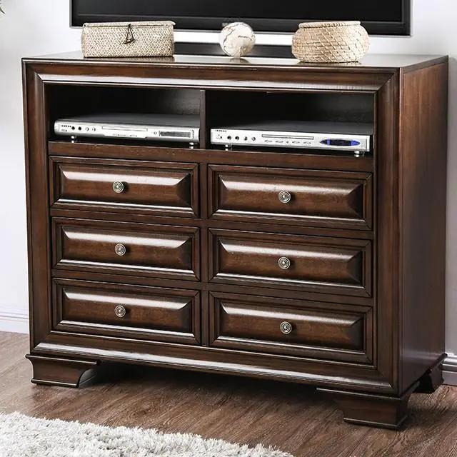Brandt Brown Cherry Media Chest 1