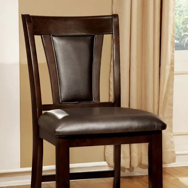Brent Ii Dark Cherry/Espresso Counter Ht. Chair (2/Ctn) 1