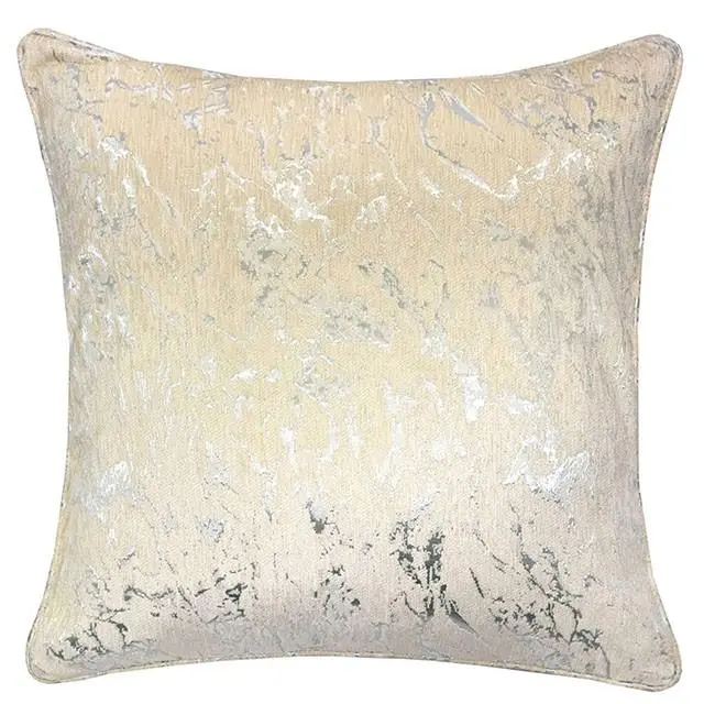 Bria Light Beige 20" X 20" Pillow, Ecru 1