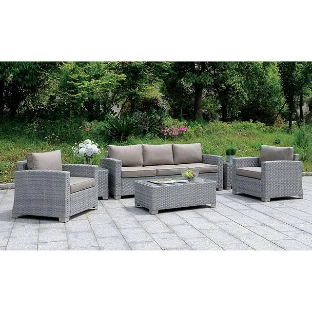 Brindsmade Gray/Brown 6.Pc Set W/ Coffee Table & 2 End Tables 1