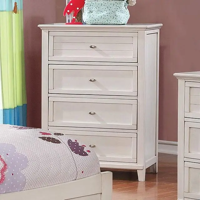 Brogan Antique White Chest 1