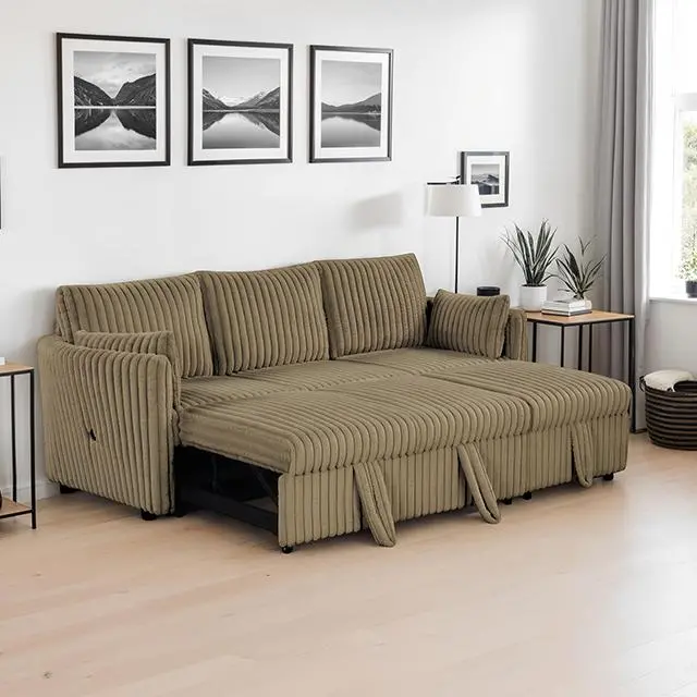 Denholme Sectional W/ Pull Out 1