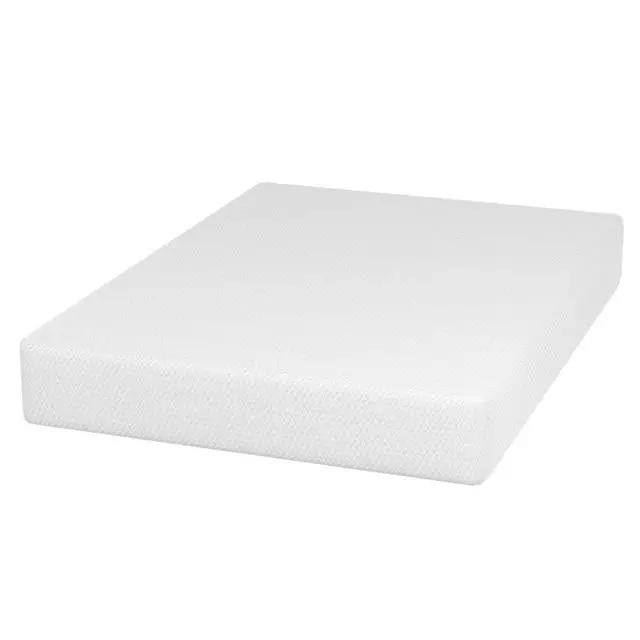 Forsythia 10" Twin Green Tea Gel Memory Foam 1
