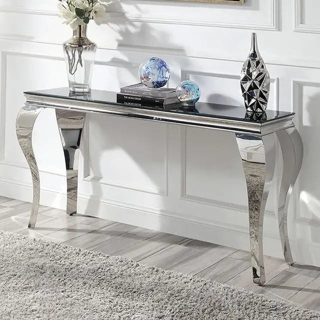 Wetzikon Sofa Table, Black 1
