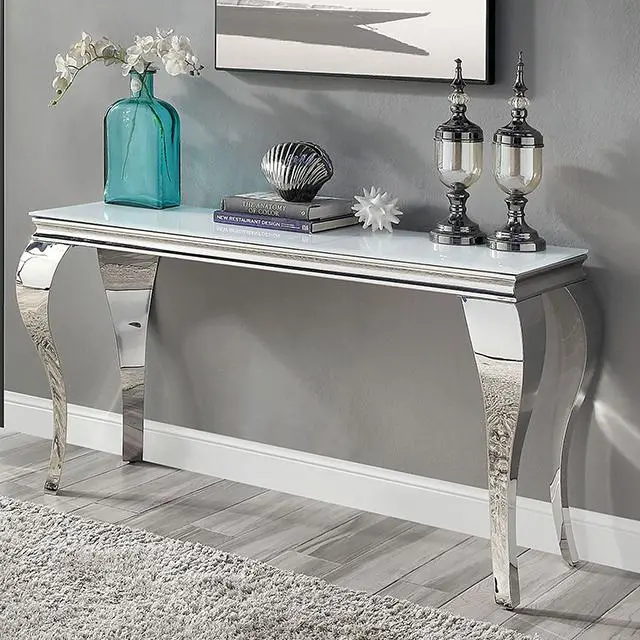 Wetzikon Sofa Table, White 1