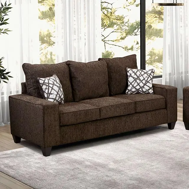 West Action Sofa, Chocolate 1