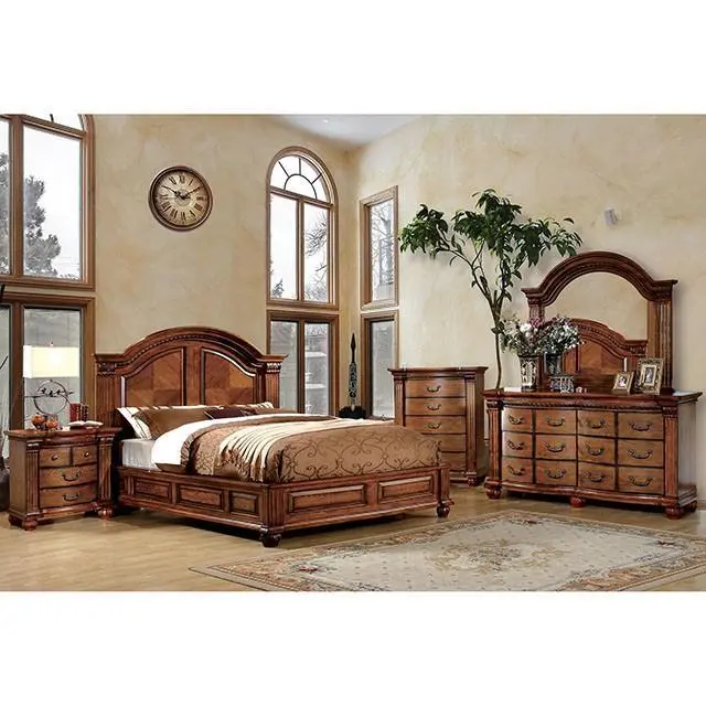Bellagrand Antique Tobacco Oak Chest 2