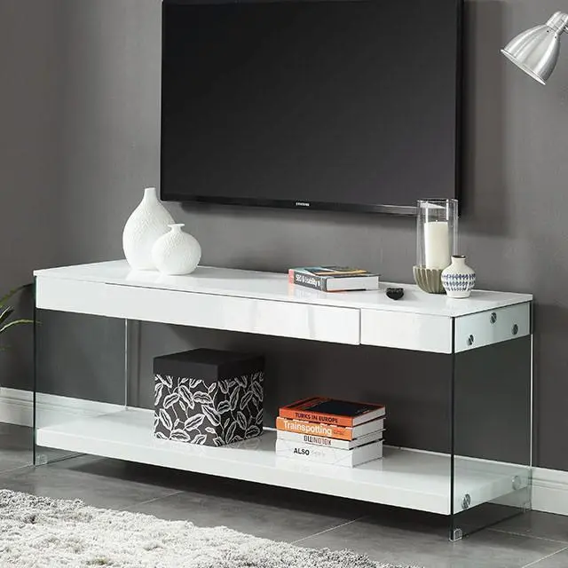 Sabugal White 70" Tv Stand 1