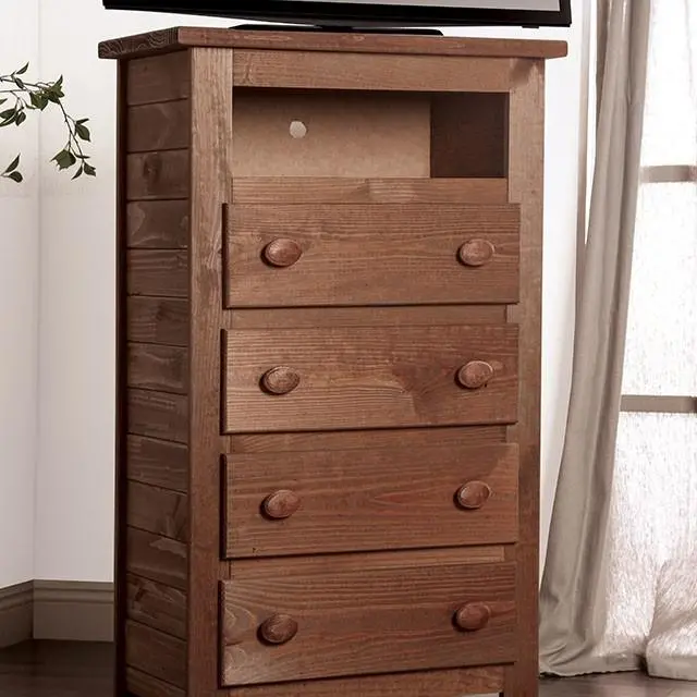 Lea Mahogany Media Chest 1
