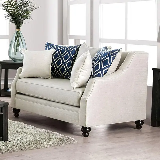 Nefyn Ivory Love Seat 1