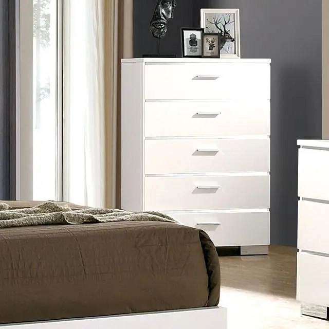 Malte White Chest 1
