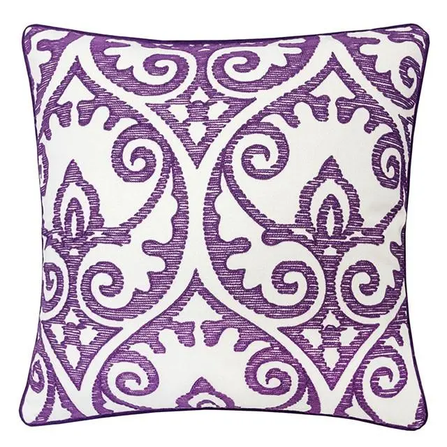 Jorja 20" X 20" Pillow, Purple (2/Ctn) 1