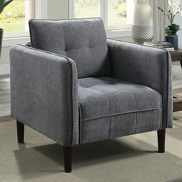 Lynda Chair, Dark Gray 1