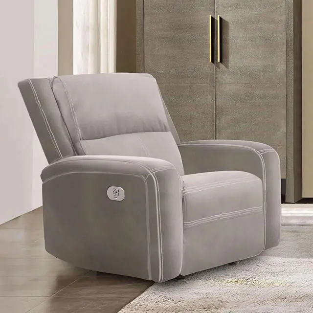 Vasilios Power Recliner, Taupe 1