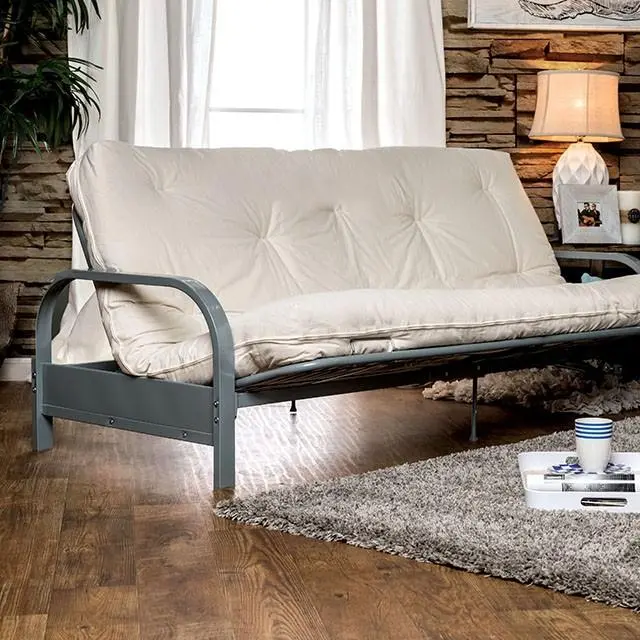 Knox White 8" White Futon Mattress 1